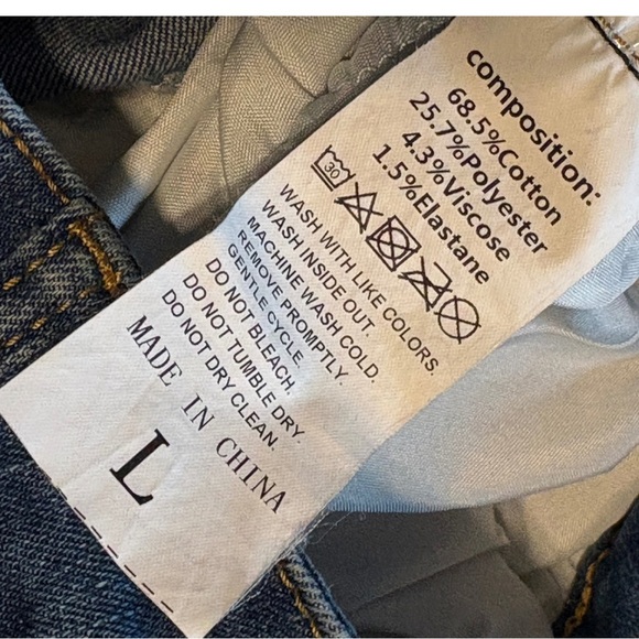 Source Unknown Dark Blue Boot Cut Jeans - Picture 3 of 7